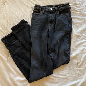 BDG Girlfriend High Rise Black Jeans
